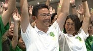 沖縄県知事選　新人の古謝玄太氏が当確　｢新しい県政｣現職の玉城デニー氏破る