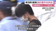 メンバーに初の判決…“盗撮・共有グループ”の小学校教師に「懲役3年・執行猶予5年」女児盗撮など5つの罪