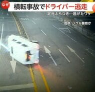 「免許取り消しレベル」の“酩酊状態”で激しく横転…悪あがきドライバー足元ふらつきながらも必死の逃走　韓国