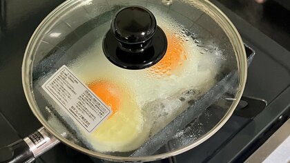 「絶対にやめて」玉子焼き器にフライパン用“ガラス蓋”を使うと粉々に…ぴったりな蓋がない時の対処法をメーカーに聞いた
