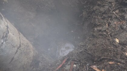 【独自】電柱から「温泉？」立ち上る湯気に小さな町の住民が期待　その正体は… 感電の恐れも　鹿児島