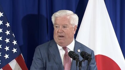 アメリカのグラス駐日大使が中国をけん制「尖閣含め日本の防衛に全面的にコミット」　中国海警局の船による領海侵入受け