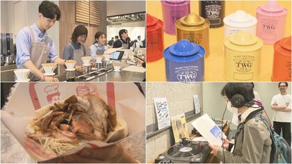 開業記念で“ビール1杯100円”の店も…新しい中日ビルがグランドオープン 名古屋初ブルーボトルコーヒーに行列