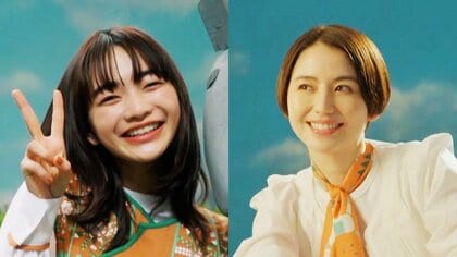 長澤まさみと見上愛が“ウマ”と一緒にダンス　「ウマジョ」になって競馬の楽しさを歌と踊りで表現