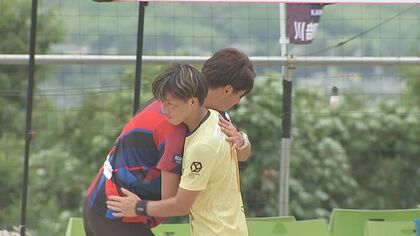 「試合出られるチームに」重い脳腫瘍から現役復帰したビーチサッカー・中原勇貴選手がレンタル移籍　九州リーグ開幕節