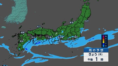 秋雨前線で再び大雨警戒　関東・東海・近畿は午後から雨予想　土砂災害や河川の増水に注意