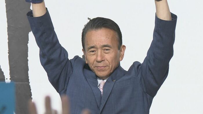 静岡県知事選挙で当選した鈴木康友さん