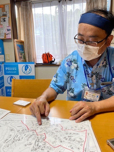 河瀬さんは通行止めをたまたま知っていたので事務所まで迂回し難を逃れた