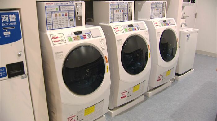 コインランドリーは24時間利用可能