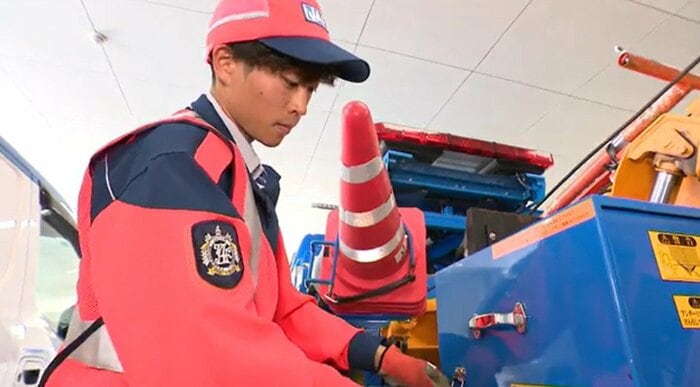 JAFロードサービス隊仙台基地　渡邊敬翔さん