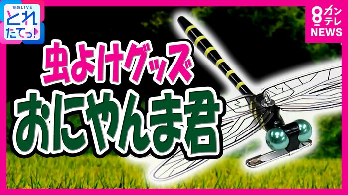 虫よけグッズ「おにやんま君」