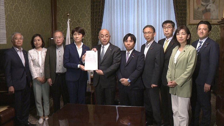 中道ら野党3党が検察抗告「全面禁止」対案を国会に共同提出　再審制度見直し　政府改正案きょう閣議決定｜FNNプライムオンライン