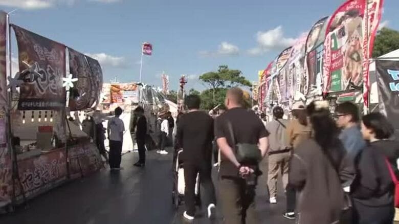 「ラブフェス」2日間で10万人が来場　水辺の森公園一帯で開催し夜空には大輪の花火も｜FNNプライムオンライン