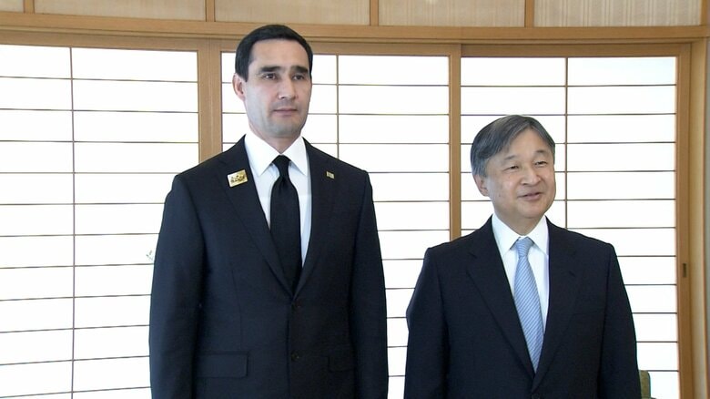天皇陛下がトルクメニスタン大統領と面会…万博「ナショナルデー」第1号　“万博外交”始まる｜FNNプライムオンライン