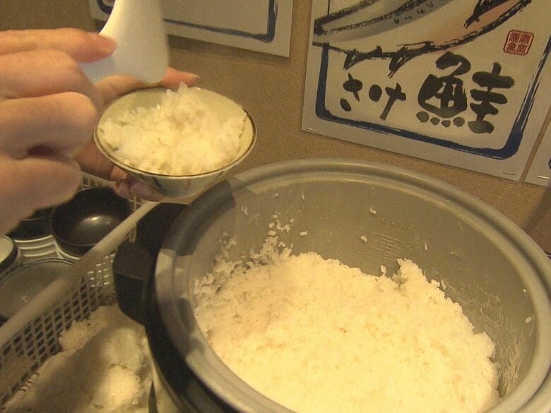 スーパーでは”コメ離れ”の懸念も…価格高止まりの中 刺身やご飯など60分食べ放題で3300円の注目店オープン｜FNNプライムオンライン