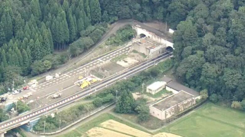 北陸道・今庄IC－敦賀ICが上下線で全面通行止め　今庄トンネル内で6台がからむ多重事故、複数人が搬送｜FNNプライムオンライン