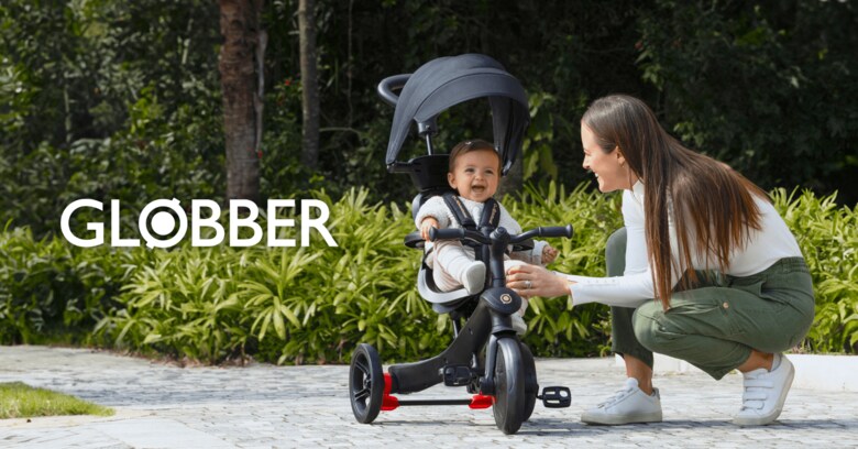 【ダッドウェイ調査】ベビーカー卒業は何歳？快適な移動も遊びも両立させたい親子に提案！「GLOBBER」のオールインワン乗用玩具
