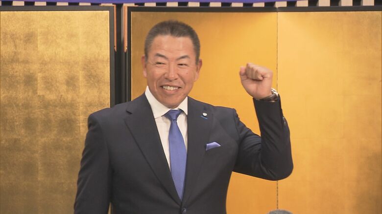 明るい雰囲気のより愛されるドラゴンズへ…中日・井上新監督「選手は許される範囲で『自分の個』アピールを」｜FNNプライムオンライン