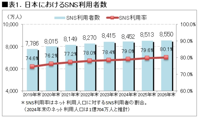 2024年度 SNS利用動向調査