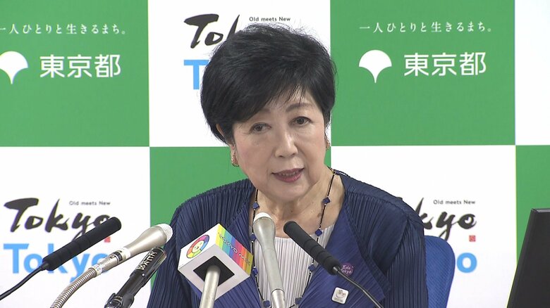 小池都知事「防災の観点からも無電柱化は重要」　都内の新たな宅地開発では電柱新設を原則禁止に　全国初の条例を制定へ｜FNNプライムオンライン