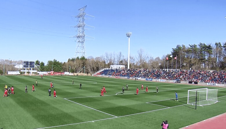 スタジアムにはファンの声援も聞こえるように © J-VILLAGE