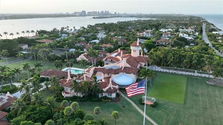 トランプ前大統領の自宅（アメリカ・フロリダ州）