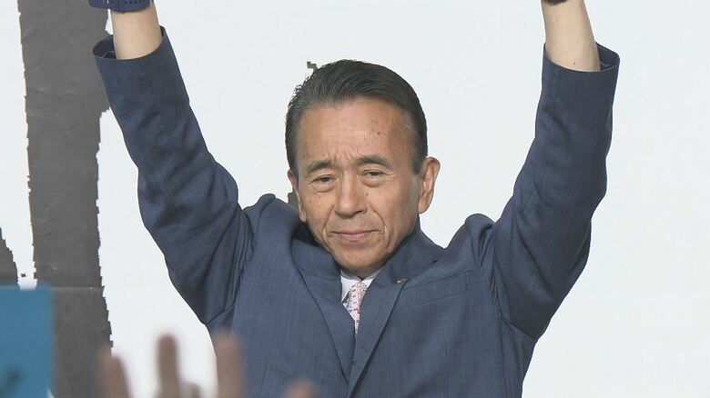 静岡県知事選挙で当選した鈴木康友さん