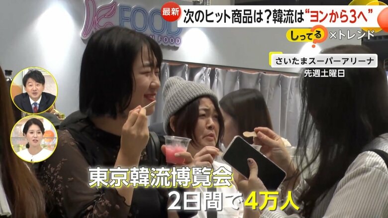 さいたまスーパーアリーナで行われた韓流博覧会
