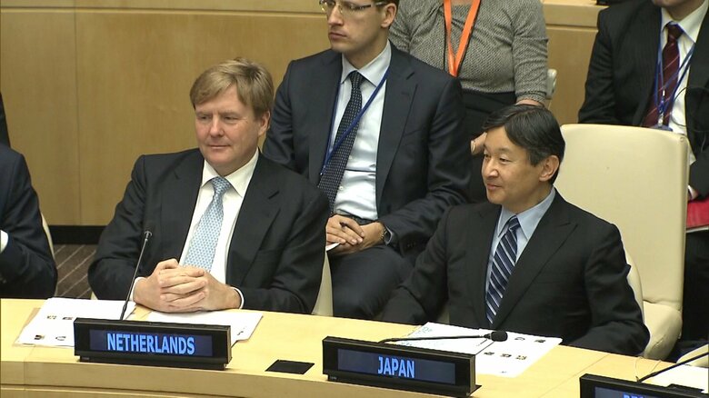 国連「水と衛生に関する諮問委員会」では隣同士に（2015年）
