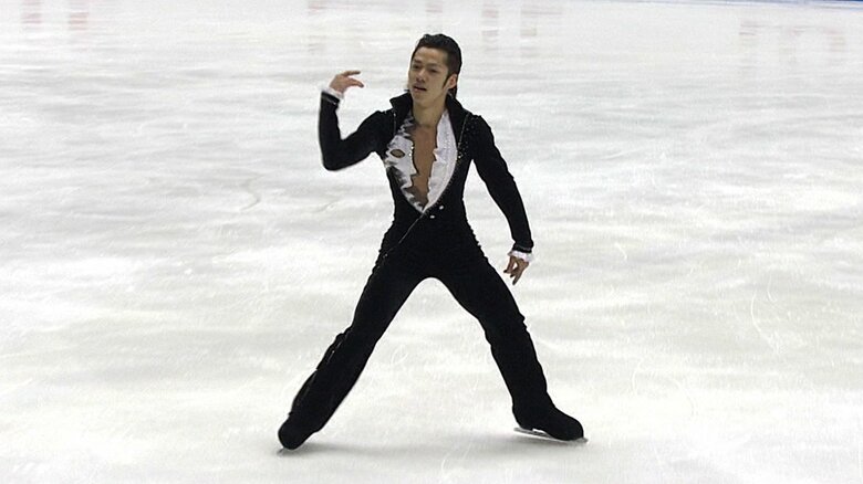 そのステップに観客は魅了された（2006年全日本フィギュア）