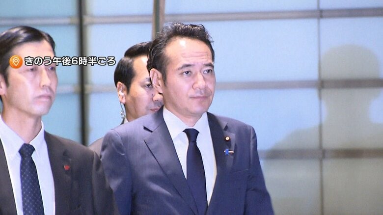 高市総理に辞表を提出した簗氏
