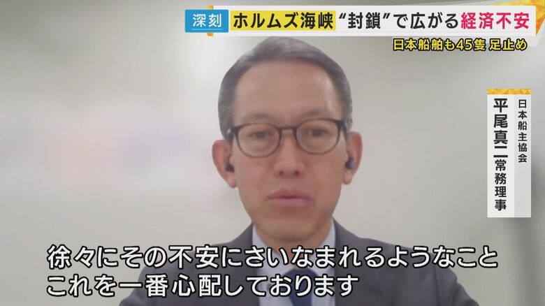 日本船主協会の平尾真二常務理事