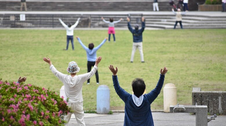体操を通じたコミュニケーションも（画像はイメージ）