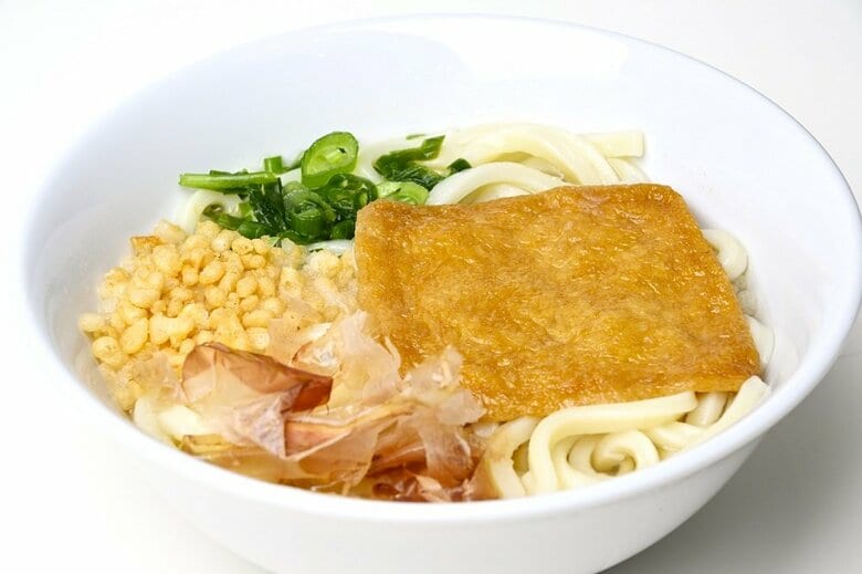 モーニングランチ　きつねうどん（提供：株式会社B＆V）