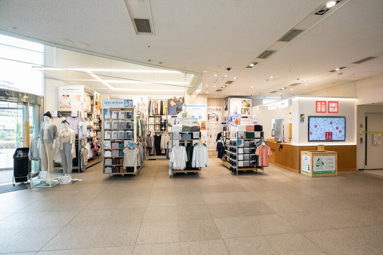 「ユニクロ 済生会中央病院店」（提供：東京都済生会中央病院）