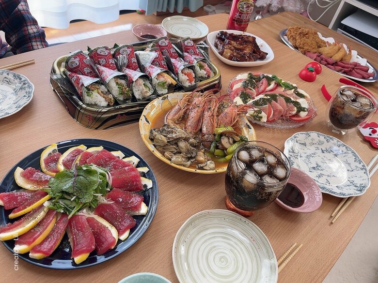 クリスマスに夫が振る舞った料理