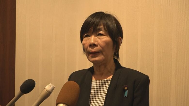 立憲民主党　森裕子 参院議員