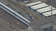 【速報】4人が特急列車と接触し重体　線路での除草作業中に　全員が意識不明　1人は列車とホームに挟まれたまま　東武日光線・新鹿沼駅