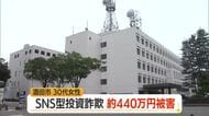 「経営資金を立て替えてほしい」　酒田市の30代女性・SNS型投資詐欺で約440万円被害　山形