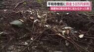平和寺僧侶に罰金50万円求刑　流出した廃棄物の撤去求め措置命令に従わなかった廃棄物処理法違反の罪