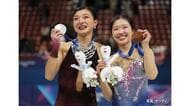 坂本花織「一睡もできなかった」女子フィギュアでダブル表彰台の2人が記者会見【ミラノ・コルティナ五輪】