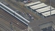 【速報】4人が特急列車と接触し重体　線路での作業中に　全員が意識不明　1人は列車とホームに挟まれたまま 東武日光線・新鹿沼駅