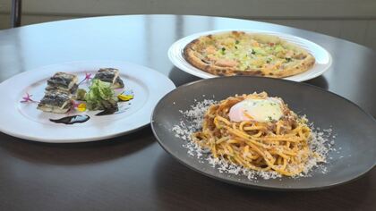 松阪牛パスタにしらすピザ…三重の食材を一度に楽しめる　伊勢・おかげ横丁の洋食店「はいからさん」が新メニュー開発