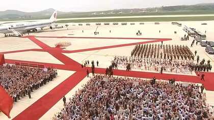 習主席“熱烈歓迎”の裏で……北マダム3人衆に“異変”