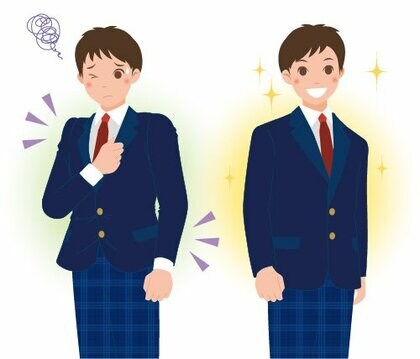高校1年生の保護者600人に聞いた制服の成長機能の利用状況男子は「袖丈を伸ばした」が42.0%、女子は「スカートをアジャスターで調節」が29.3%で最多一方で3~4割が「成長機能は使っていない」と回答