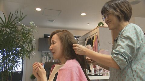 髪を失った女性が気楽に過ごせる場に…がんサバイバーたちが集う美容室 ウィッグの調整や修理通じ心も整える