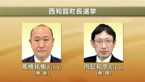 西和賀町長選告示　現新2人立候補　一騎打ちが濃厚　岩手県