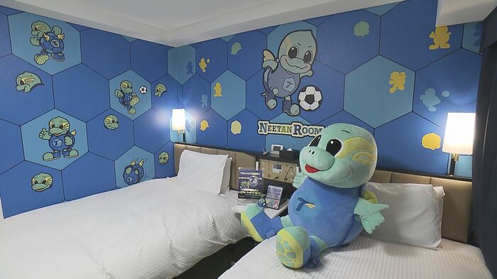 ニータンをテーマにした客室も