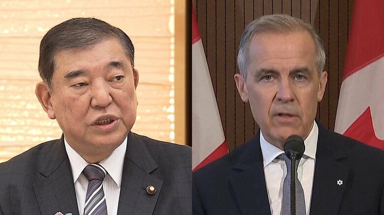 【速報】石破首相がカナダ首相と電話会談　トランプ関税の影響など意見交換　戦略的パートナーシップを強化へ｜FNNプライムオンライン
