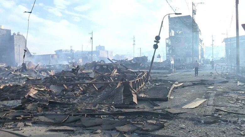 最大震度7能登半島地震発生から1週間を振り返る 地震による津波・火災・土砂崩れが能登の人々を苦しめる｜FNNプライムオンライン